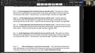 Lost in Translation  Genesis 1 is NOT About the Creation of the World!
