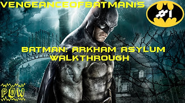 Batman: Arkham Asylum (Walkthrough) Part 1-Joker