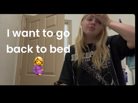 Trying to be productive in the first trimester (not doing well)