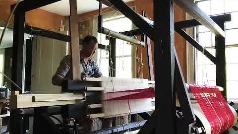 Fly Shuttle Hand Weaving