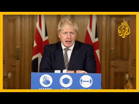 🇬🇧 رئيس الوزراء البريطاني يعلن إغلاقا مدته شهر لمواجهة الموجة الثانية من كورونا