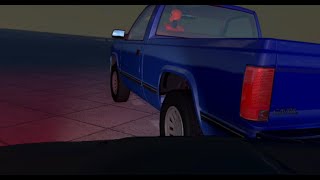 BeamNG Drive Police Chase (Police Interceptor DCT vs D15 V8 4WD A)