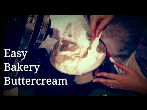 Easy Bakery Buttercream Frosting