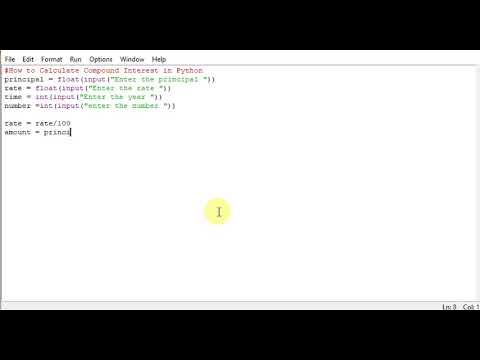 How to Calculate Compound Interest in Python - YouTube