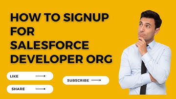 How to Signup & Login for Developer Org in Salesforce(Hindi) #salesforce #crm #learning