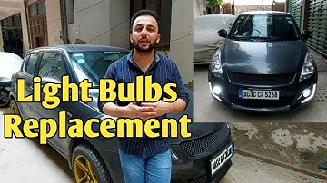 Maruti Swift Bulbs Replacement । Fog Light । LED