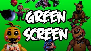 FNaF 2 Jumpscares - Green Screen (HD)