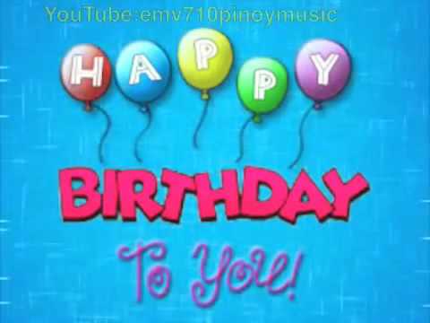 Happy Birthday To You | Happy Birthday Song - YouTube