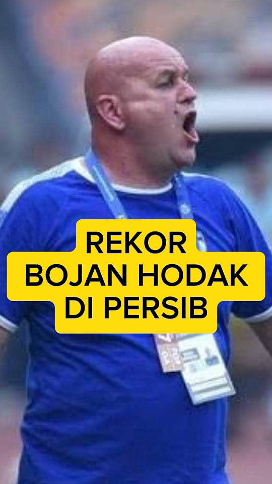 Rekor Bojan Hodak di Persib #persibbandung - YouTube