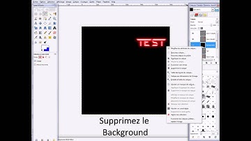 Tuto gimp 2.6 [Tous les effets néons] en français.