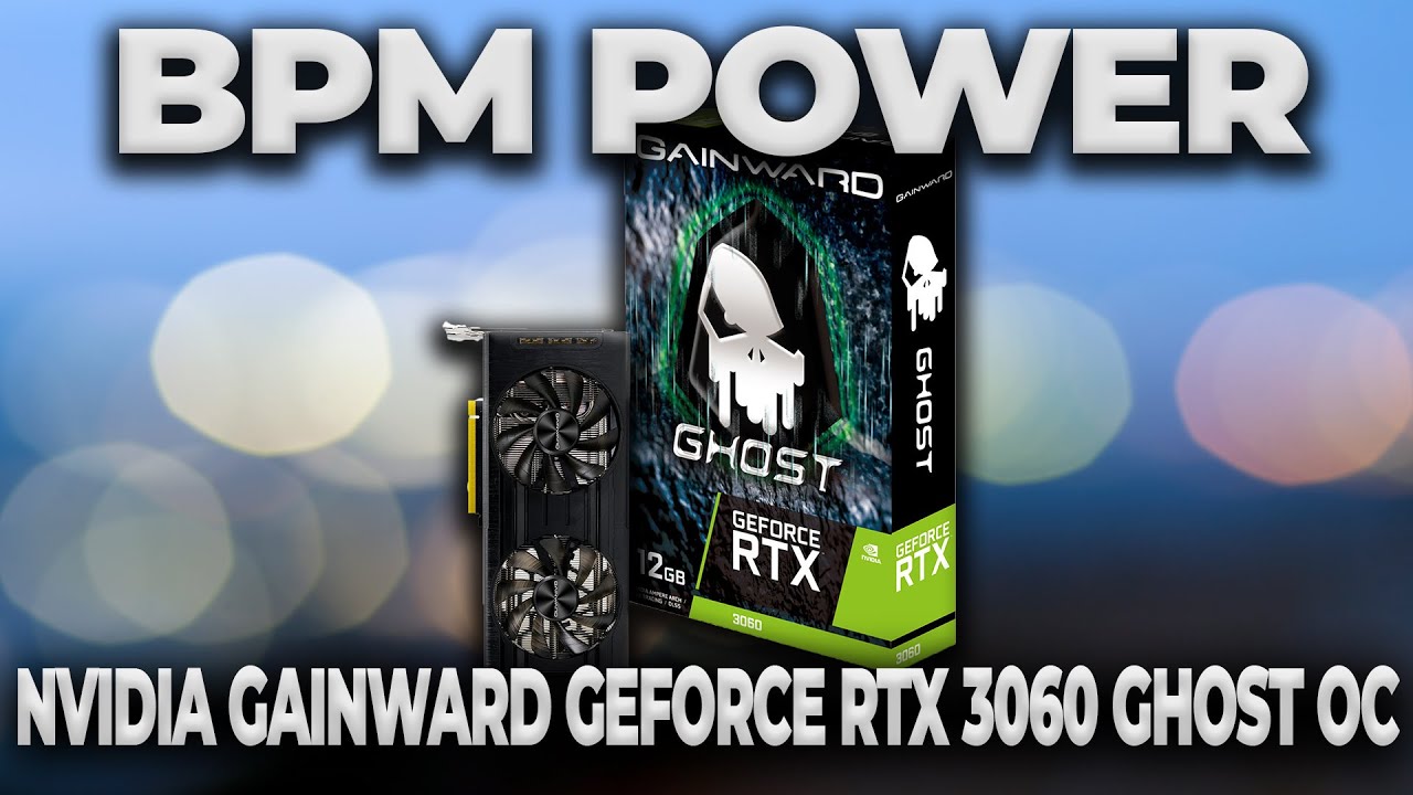 NVIDIA Gainward GeForce RTX  GHOST OC, close up and details