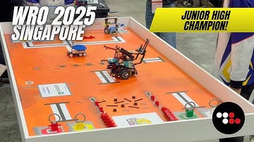 WRO 2025 Singapore - Junior High Champion