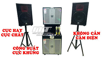 Loa Kéo Array JBL 1321 ✅ - Loa karaoke di động công suất lớn JBL 442 | Thùng loa tủ gấp lên xuống