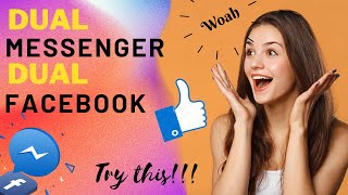 How to do DUAL MESSENGER?! |DUAL FACEBOOK |DUAL ACCOUNT 2022 screenshot 4