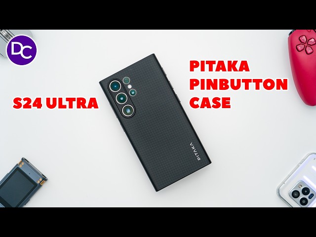 スマホアクセサリー PITAKA Galaxy S24 Ultra PitButton Case Amazon.com: pitaka for Samsung Galaxy S24 Ultra Case, 6.8