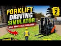 🚜 Forklift Driving Simulator #ForkliftSimulator #Gaming #SimulatorGame