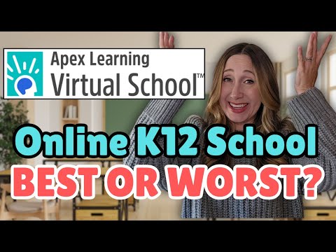 BEST ONLINE SCHOOLS FOR K12 - APEX Learning Virtual School Review 2024