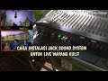 instalasi sound system live wayang kulit