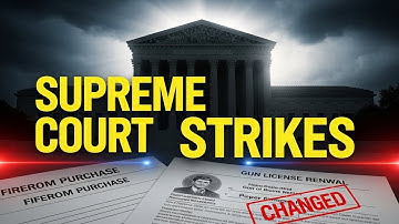 BREAKING; Supreme Court Changes Gun Buying & License Renewal Rules — Here’s What You Must Do