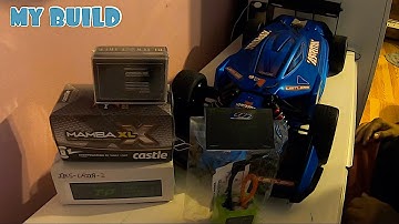 PART 1 ARRMA LIMITLESS T P 2900KV AND MAMBA XLX CASTLE CREATION THIS IS MY BUILD