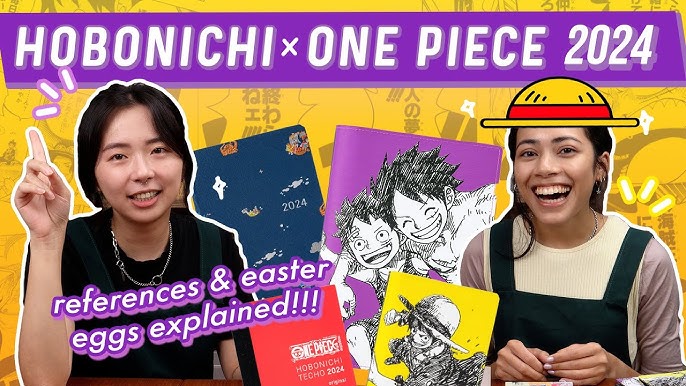 Hobonichi Techo x ONE PIECE Cousin Cover - Purple Straw Hat Luffy (A5) -  niconeco zakkaya