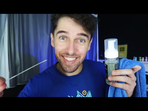 Fazendo sua barba no capricho | ASMR com grande riscos de DORMIR NOS PRIMEIROS MINUTOS