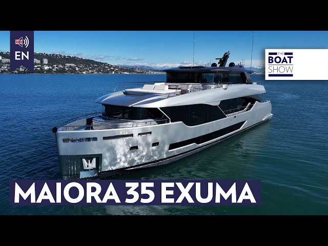 MAIORA 35 EXUMA - Superyacht tour PESA II - The Boat Show