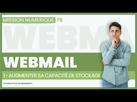 Webmail - Augmenter sa capacité de stockage