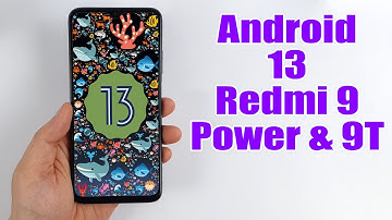 Install Android 13 on Redmi 9 Power & 9T (AOSP) - How to Guide!