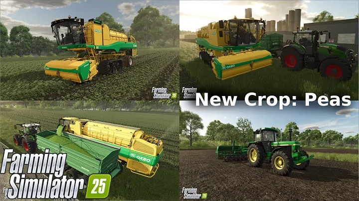 Farming Simulator 25 - Preview - New Crop: Peas