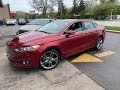 Ford Fusion Titanium с аукциона Copart USA. Ремонт, гонки и замер до 100.