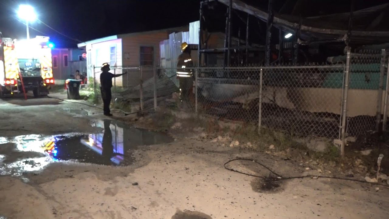 Fire leaves family of four homeless - YouTube