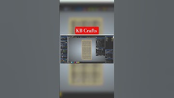 2d jali design #artcam #interiordesign