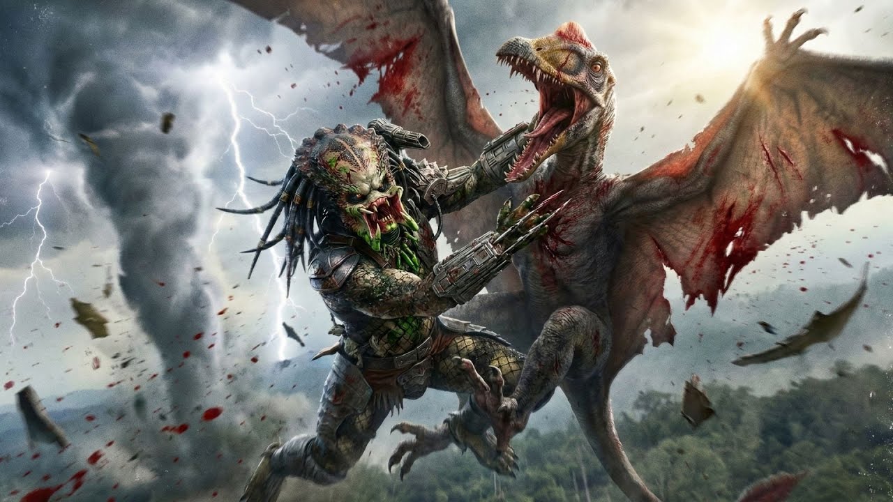 Predator Vs. Tupuxuara: The Ancient Sky War - 4K