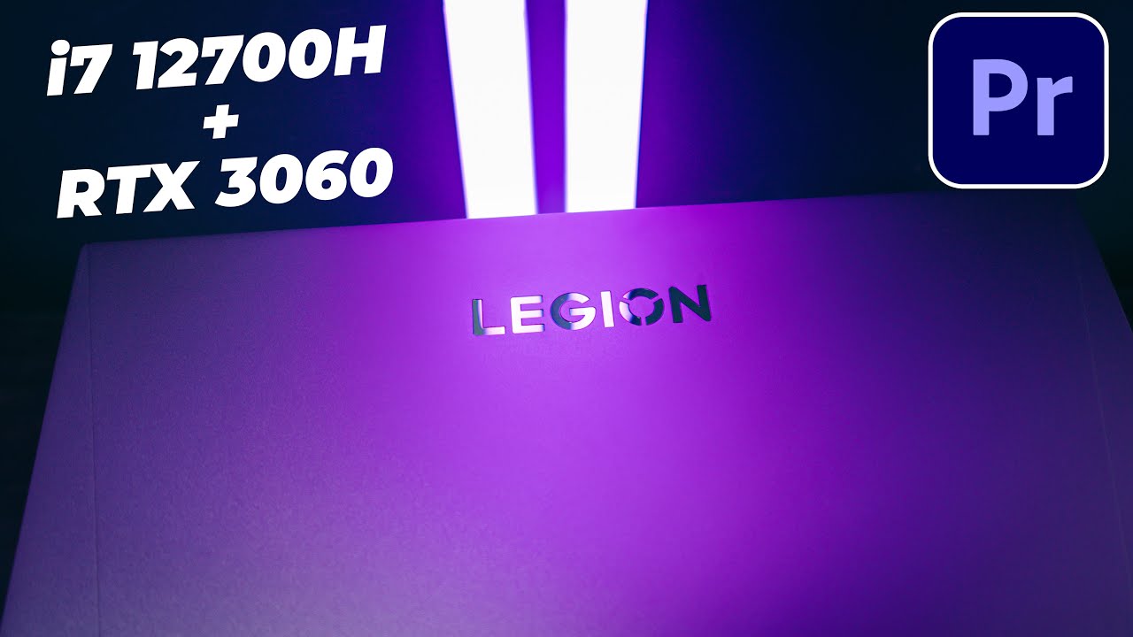 This Laptop SLAYS 4k video in Premiere Pro!!! | Lenovo Legion 5i Pro Gen7 i7 12700h + RTX 3060