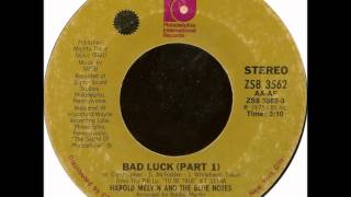 Video thumbnail of "Harold Melvin & The Blue Notes - Bad Luck [Tom Moulton Mix]"