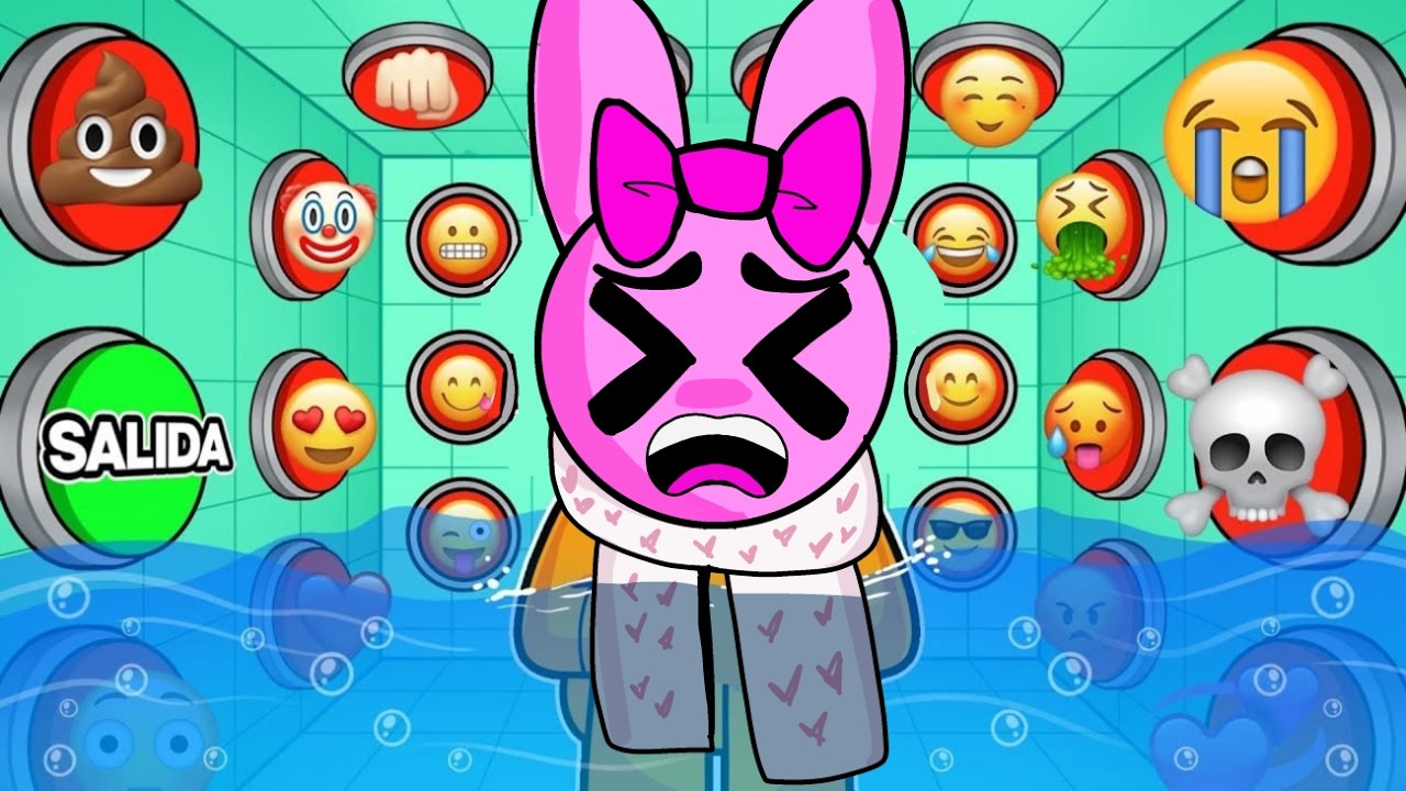 ¡100 BOTONES Pero Solo 1 Te Deja ESCAPAR! (JUEGO COMPLETO)