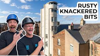 Wk 4 | 7-Storey Scaffolding Tour & Rotten Concrete | Our Tower Home Build Diary
