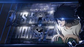 L Lawliet - Speech Monster 4Kamv Edit
