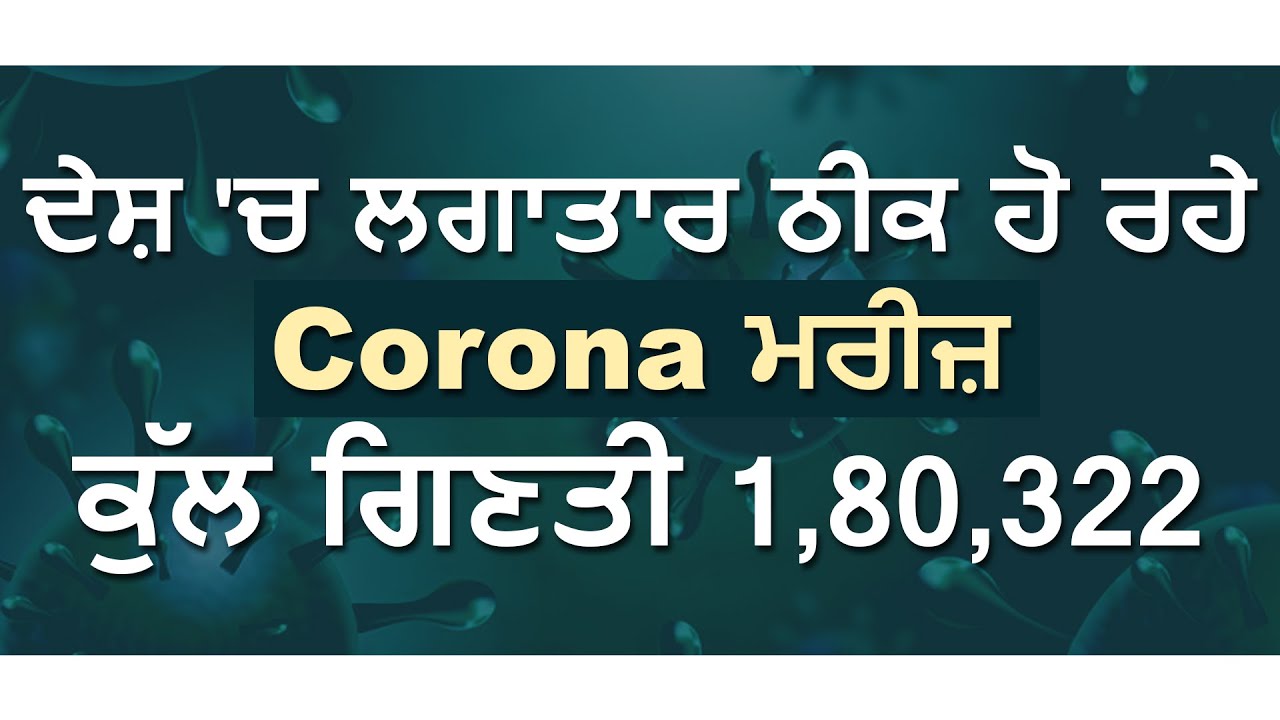 Corona Update: India में लगातार बढ़ रहा Recovery Rate, अब तक Corona से ठीक हुए 1,80,322 मरीज़