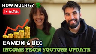 Eamon & Bec Income from Youtube Update 2026