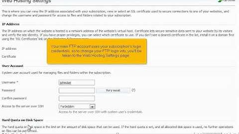 How to change your FTP account credentials in Plesk10 - Canadian Web Hosting