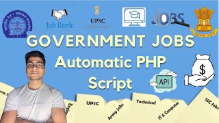 Automatic Government Job PHP Script | Govt Jobs API | Automatic Job Posting PHP Script in #Hindi screenshot 4
