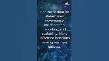 Optimizing Business Performance with Centralized Data Management.