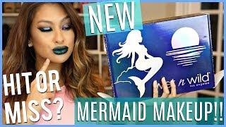 Mermaid Makeup! NEW WET N WILD Collection TRY ON!