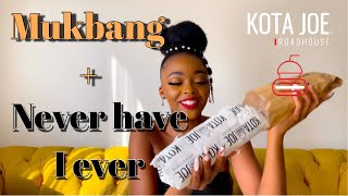 Mukbang: Is Kota Joe Really Good | Never have I Ever | Get in My Head | South African YouTuber 🇿🇦