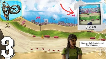 Mad Skills BMX2 | Stadium Track 1-12| Android Gameplay Walkthrough Part-3|