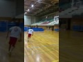 高校1年 168cm ダンク(ハンドボール使用)