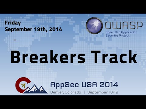 OWASP AppSecUSA 2014