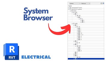 REVIT MEP All About the System Browser! - Electrical Tutorial
